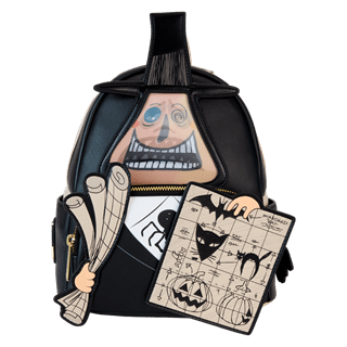 Mayor With Halloween Plans Nightmare Before Christmas Lenticular Loungefly Mini Backpack