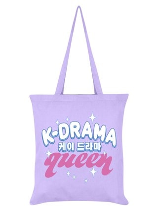 K-Drama Queen Lilac Tote Bag