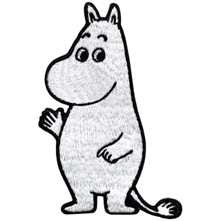 Moomins Moomintroll Sew On Patch