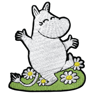 Moomins Happy Moomintroll Sew On Patch