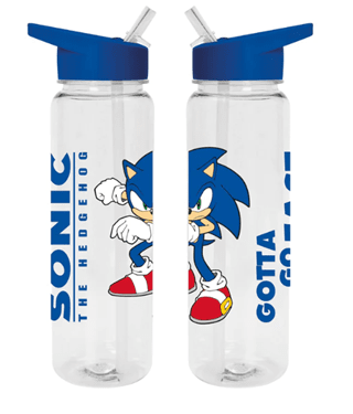 Gotta To Go Fast Sonic The Hedgehog Water Bottle