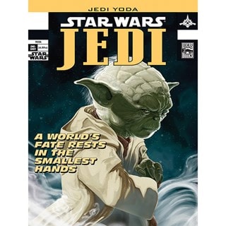 Yoda Comic Cover Star Wars Canvas Print 60 x 80cm