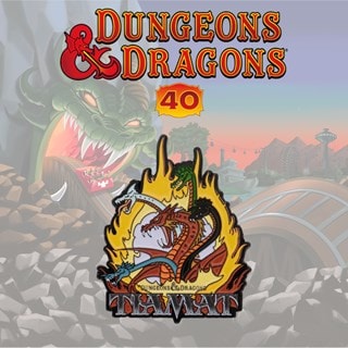 Tiamat Dungeons & Dragons The Cartoon 40th Anniversary Pin Badge
