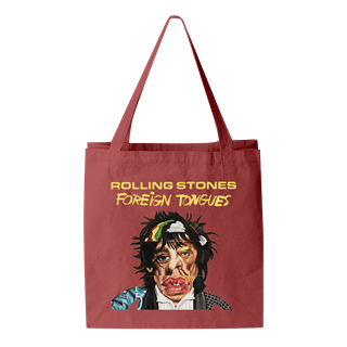 The Rolling Stones Foreign Tongues Tote Bag