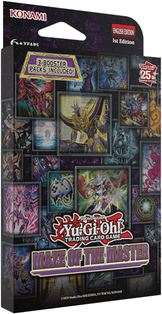 Maze Of The Master 3 Pack Tuckbox Yu-Gi-Oh! Trading Cards