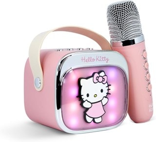 OTL Hello Kitty PopSing LED Light-Up Bluetooth Karaoke Speaker & Microphone