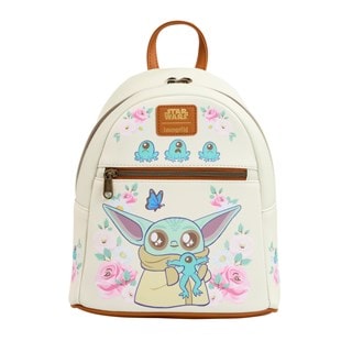 Grogu With Frogs Brown Trim The Mandalorian Loungefly Mini Backpack