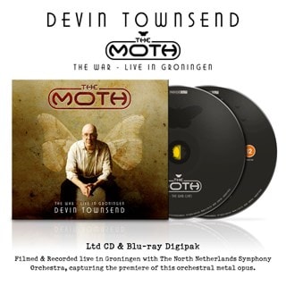 The Moth: The War - Live in Groningen CD + Blu-ray