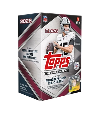 Topps NFL Flagship Football Value Box 2026 Trading Cards