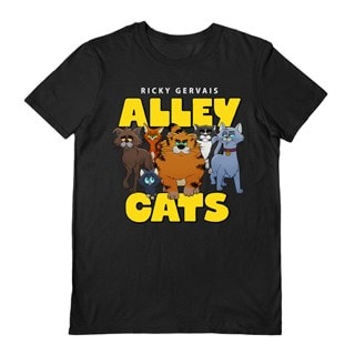 Alley Cats Cast Black Tee