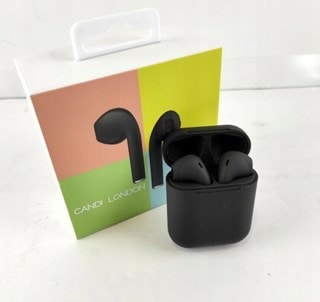 Candi London Inpods 20 Black True Wireless Bluetooth Earphones