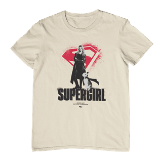 Supergirl She's Not Anyone's Sidekick Natural Tee