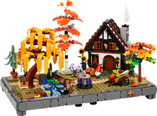 Autumn Cottage Garden Icons LEGO