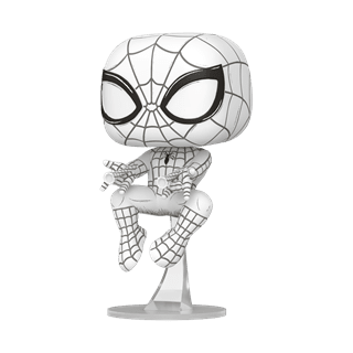 Spider-Man 1574 Marvel Sketched Funko Pop Vinyl