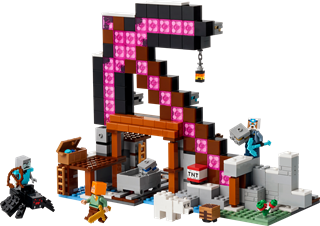 Pickaxe Mine Minecraft LEGO