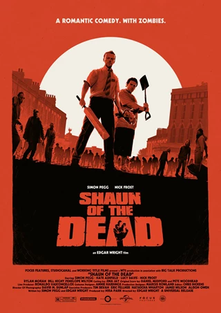 Shaun Of The Dead Editions Matt Ferguson A2 Fine Art Poster