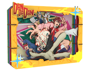 Dandadan Supernatural Battle Wooden Gallery