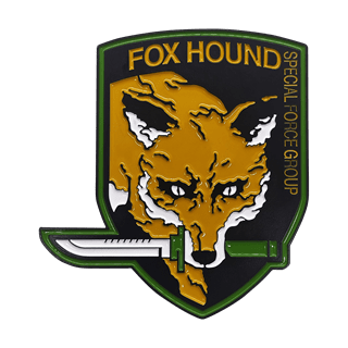 Foxhound Insignia Limited Edition: Metal Gear Solid Ingot