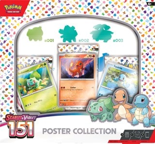 Pokémon TCG 151 Scarlet & Violet Poster Collection Trading Cards