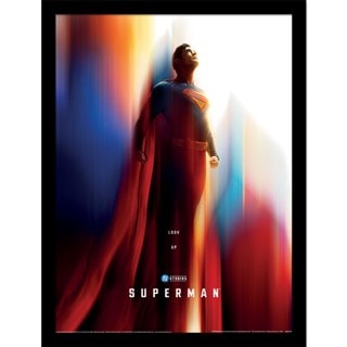 Teaser Poster Superman Framed 30cm x 40cm Print