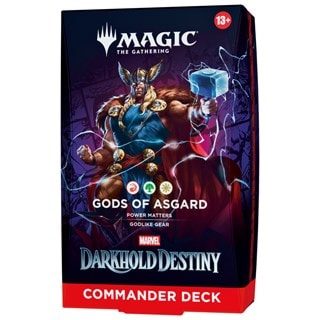 Marvel Darkhold Destiny Gods Of Asgard Commander Deck Magic The Gathering Trading Cards