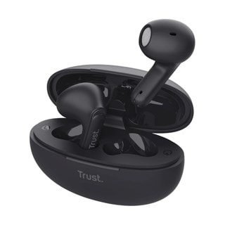 Trust Yavi Black Noise Cancelling True Wireless Bluetooth Earphones