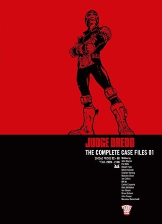 Judge Dredd The Complete Case Files Volume 1 Paperback By John Wagner