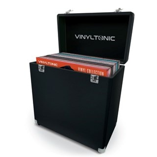 Vinyl Tonic Black PU Leather LP Case