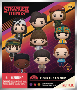Stranger Things Series 4 Bag Clip