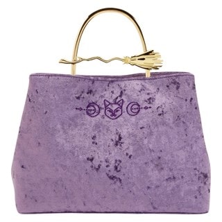 Velvet Broom Handle Hocus Pocus Loungefly Handbag