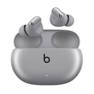 Beats By Dr Dre Studio Buds+ Cosmic Silver True Wireless Noise Cancelling Bluetooth Earphones