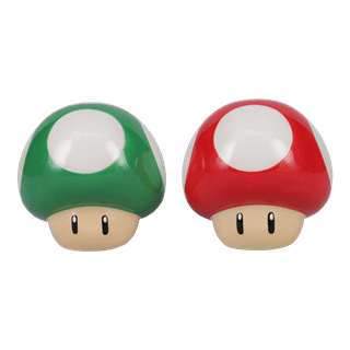 Mushroom Super Mario Salt And Pepper Shakers