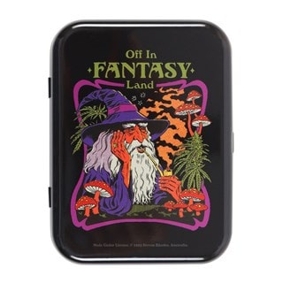 Off In Fantasy Land Steven Rhodes Metal Stash Tin