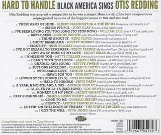 Hard to Handle: Black America Sings Otis Redding