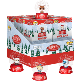 Rudolph Funko Snow Globes