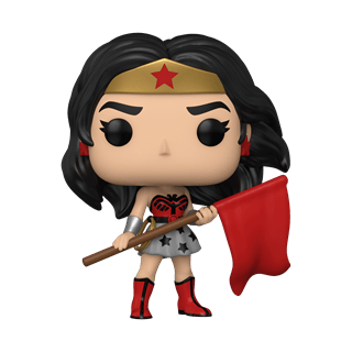 Wonder Woman: Superman Red Son (392) 80th Anniversary DC Pop Vinyl
