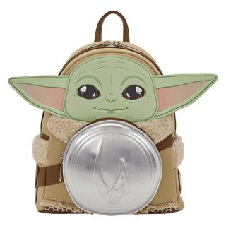 Grogu & Anzellan Star Wars Mandalorian Loungefly Mini Backpack