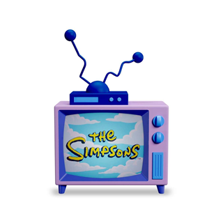 The Simpsons TV Light