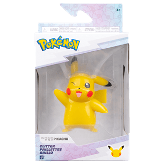 Pokemon 30th Anniversary Glitter Pikachu Pokemon Select Battle Figure