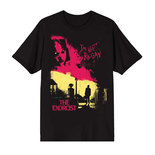 The Exorcist I'm Not Regan Black Tee