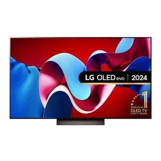 LG C4 55 inch OLED evo AI 4K Smart TV