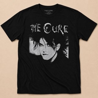 The Cure Robert Smith Illustration Black Tee