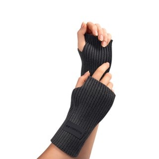 Case&Me Wooly Dark Grey Fingerless Arm Warmers