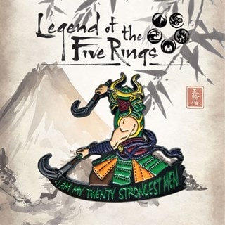 Yorimoto Legend Of The Five Rings Limited Edition Pin Badge