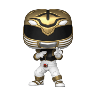 White Ranger 1780 Mighty Morphin Power Rangers Funko Pop Vinyl