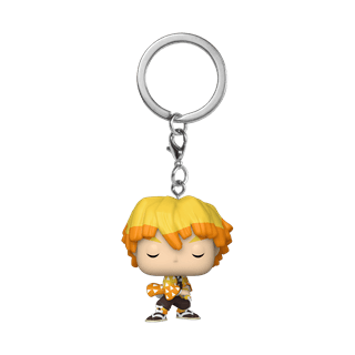 Zenitsu Demon Slayer Funko Pop Vinyl Keychain