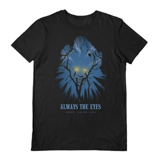 IT Welcome To Derry Always The Eyes Black Tee