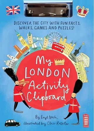 My London Activity ClipboardHardback By Eryl Nash