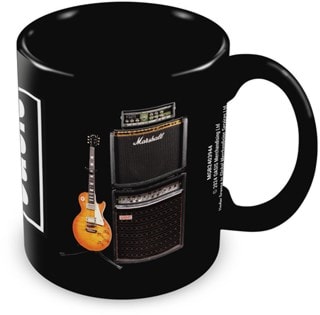 Guitar Oasis Black Mug