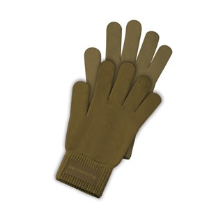 Case&Me Wooly Dark Green Touchscreen Winter Gloves